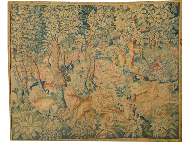 A French Tapestry France size approximately 6ft. 10in. x 8ft. 5in.