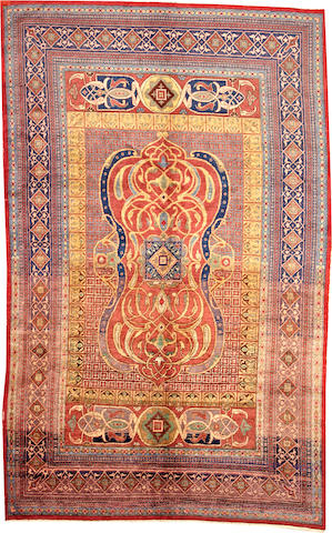 A Indian rug circa 1900 size approximately 6ft 7in. x 10ft. 7in.