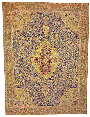 Tabriz carpet Northwest Persia size approximately 10ft. 3in. x 14ft.