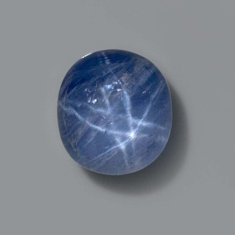 Bonhams : Rare Double-star Blue Sapphire--A Published Gem