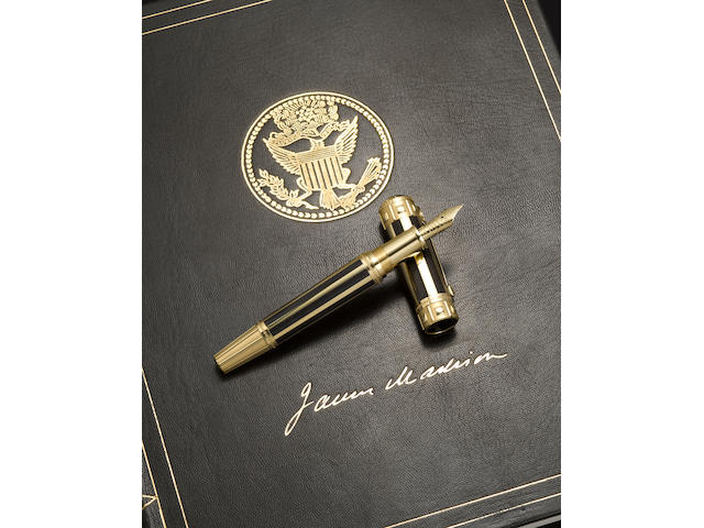 MONTBLANC: James Madison America's Signatures for Freedom Series Limited Edition 50 Fountain Pen