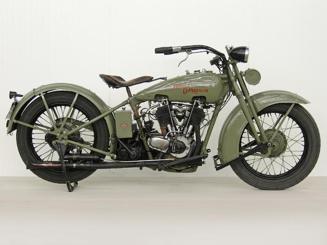 From a Prominent European Collection,,1929 Harley-Davidson Model J Frame no. 291615 Engine no. 29 J 9904