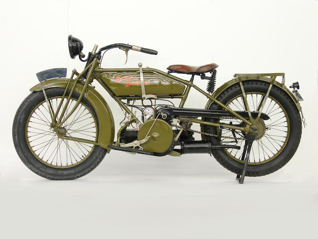 From a Prominent European Collection,,1921 Harley-Davidson Model W Sport Frame no. 2868 Engine no. 21W1229