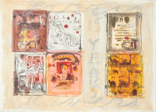 Bonhams : Larry Rivers (1923-2002); 15 Years;