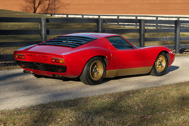 1972 Lamborghini Miura SV  Chassis no. 5012 Engine no. 30708 image 7