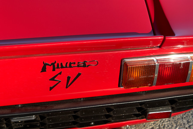 1972 Lamborghini Miura SV  Chassis no. 5012 Engine no. 30708 image 3