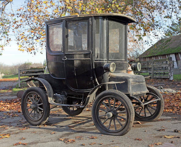 Bonhams From The Pierce A Miller Carriage Collection 1910 Detroit Electric Model D Brougham Chassis No 1886