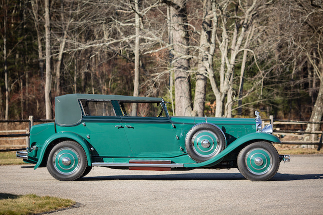 1931 Minerva Model AL 'Windswept' Convertible Sedan  Chassis no. 80105 image 1