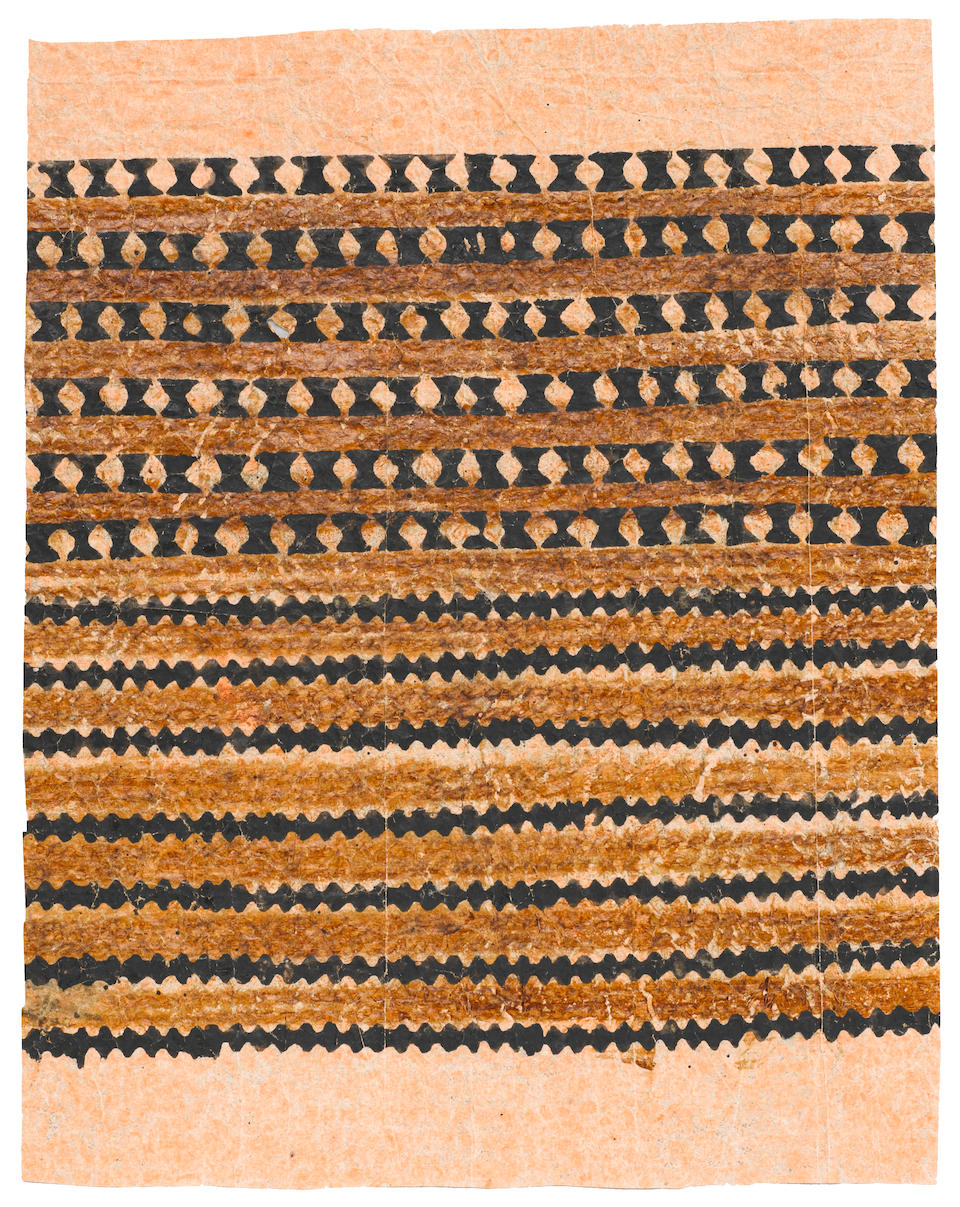 Important and Rare Collection of Decorated Barkcloth, Hawaiian Islands