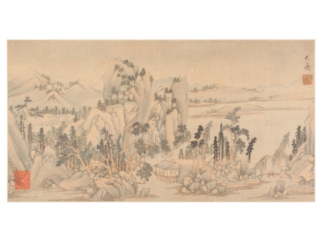 After Huang Gongwang (19th Century) An album of eight leaves