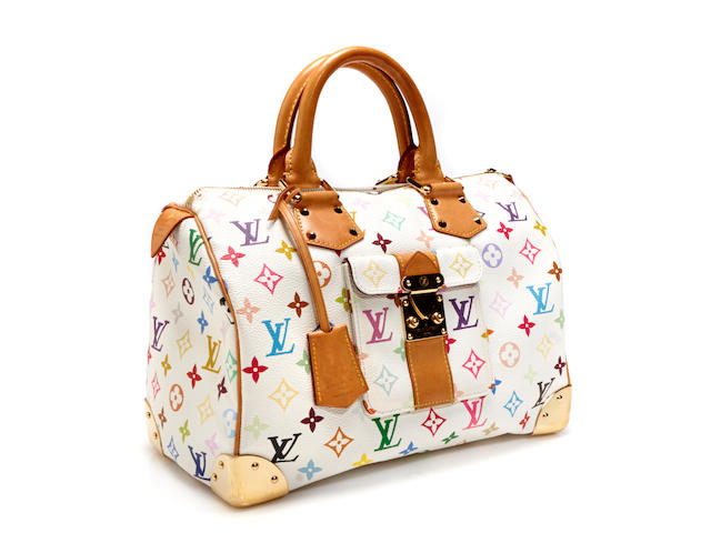 A Louis Vuitton monogram Multicolore Speedy handbag