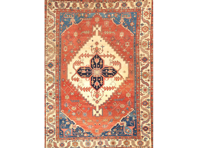 A Serapi carpet Northwest Persia size approximately 9ft. 3in. x 12ft. 7in.