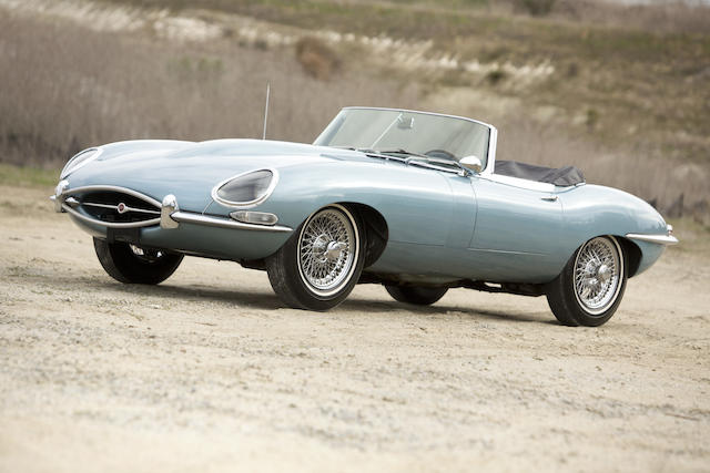 Less than 20,000 miles from new,1965 Jaguar XKE Series 1 4.2 Liter Roadster  Chassis no. 7E 2871-9