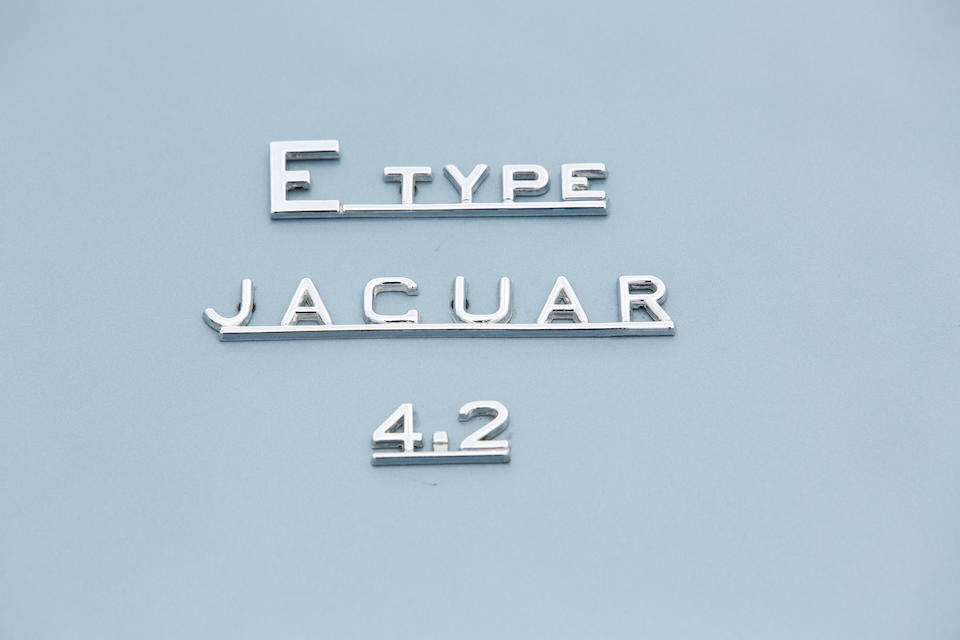 Less than 20,000 miles from new,1965 Jaguar XKE Series 1 4.2 Liter Roadster  Chassis no. 7E 2871-9