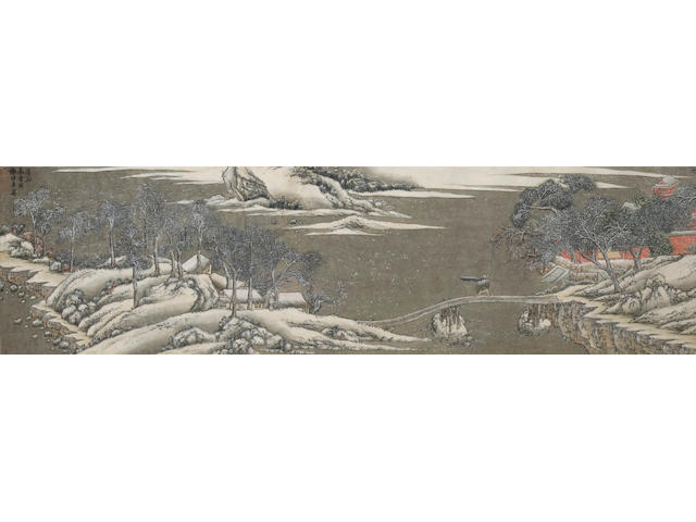 After Xie Shichen (1487-c.1567) Snow Landscape
