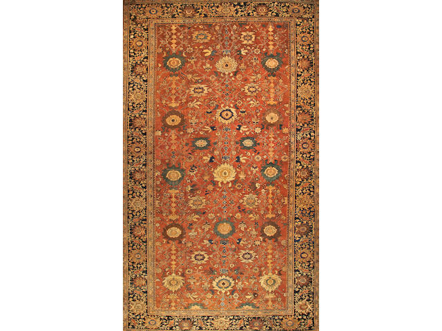 A Sultanabad carpet Central Persia size approximately 11ft. 5in. x 19ft. 5in.