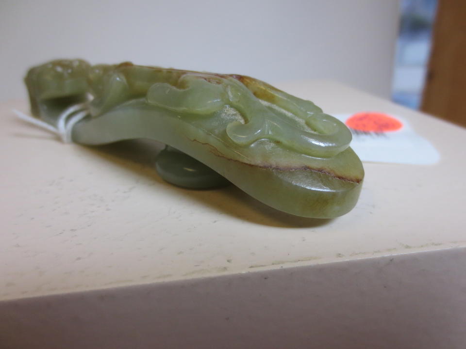 A jade belt hook