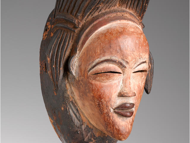 Fine Punu Mask, Gabon