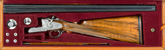 Thumbnail of A cased .410 gauge Abbiatico & Salvinelli Rondo Quatrocanne four barrel hammer gun -Select US Arms Type- image 2