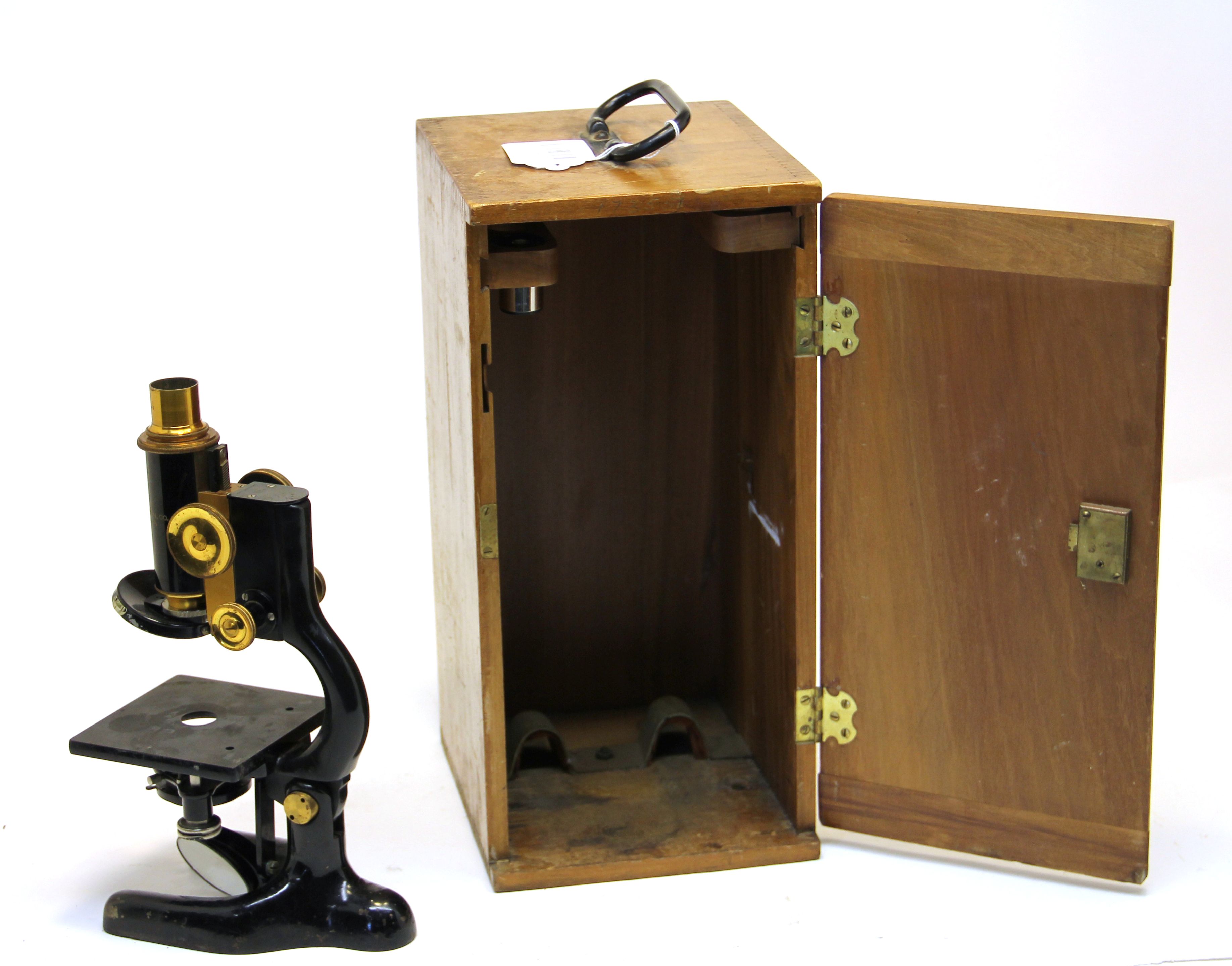 A Bausch & Lomb microscope