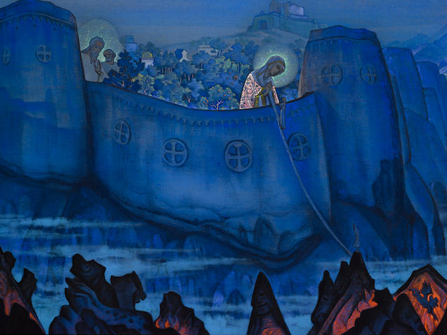 Nikolai Konstantinovich Roerich (Russian, 1874-1947) Madonna Laboris