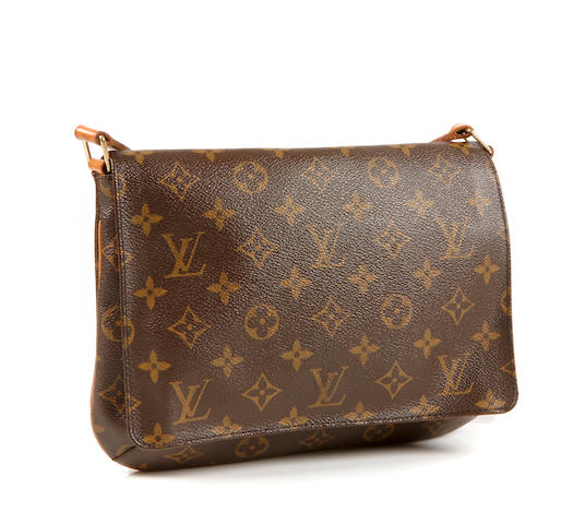 Bonhams : A Louis Vuitton monogram Musette Tango handbag