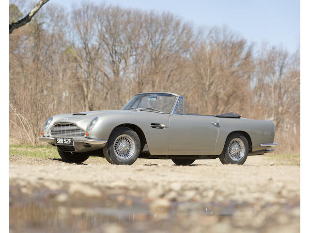 One of only 29 DB6  Vantage Volantes, formerly owned/used by conductor Leonard Bernstein,1967 Aston Martin DB6 Vantage Volante  Chassis no. DBVC/3610/R Engine no. 400/2982/V