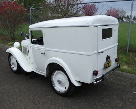 One of handful of known survivors, designed by Alexis de Sakhnoffsky,1935 American Austin Panel Truck  Chassis no. 475-8827 Engine no. M-20038 image 2