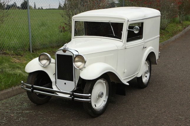 One of handful of known survivors, designed by Alexis de Sakhnoffsky,1935 American Austin Panel Truck  Chassis no. 475-8827 Engine no. M-20038 image 1