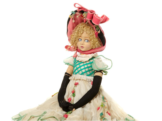 A Lenci long-limbed lady doll