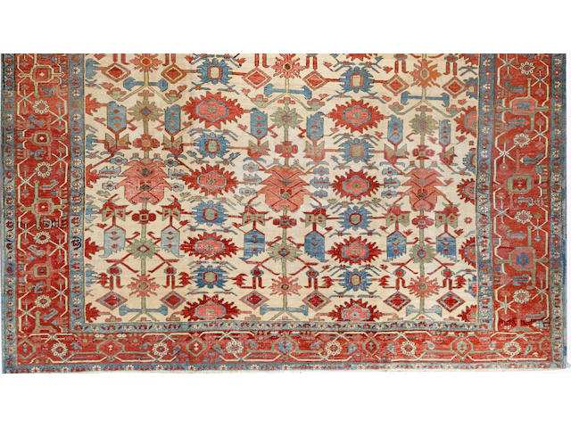 A Serapi carpet Northwest Persia size approximately 10ft. x 11ft.