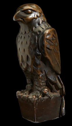 The iconic lead statuette of the Maltese Falcon from the 1941 film of the same name image 8