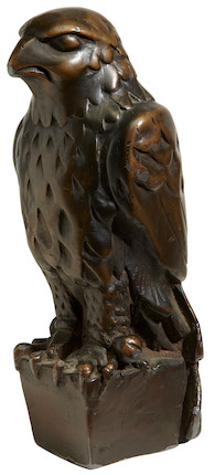 The iconic lead statuette of the Maltese Falcon from the 1941 film of the same name image 7
