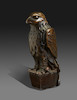 Thumbnail of The iconic lead statuette of the Maltese Falcon from the 1941 film of the same name image 6