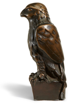 The iconic lead statuette of the Maltese Falcon from the 1941 film of the same name image 5