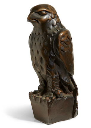 The iconic lead statuette of the Maltese Falcon from the 1941 film of the same name image 1