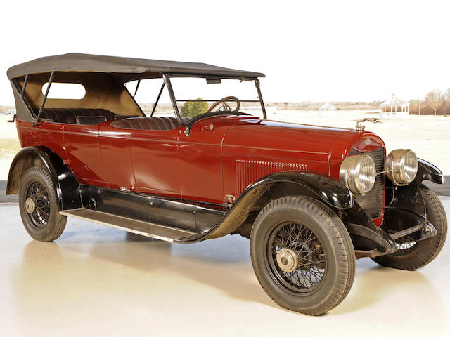 1923 Lincoln Model L 7-Passenger Touring Car  Chassis no. 11186