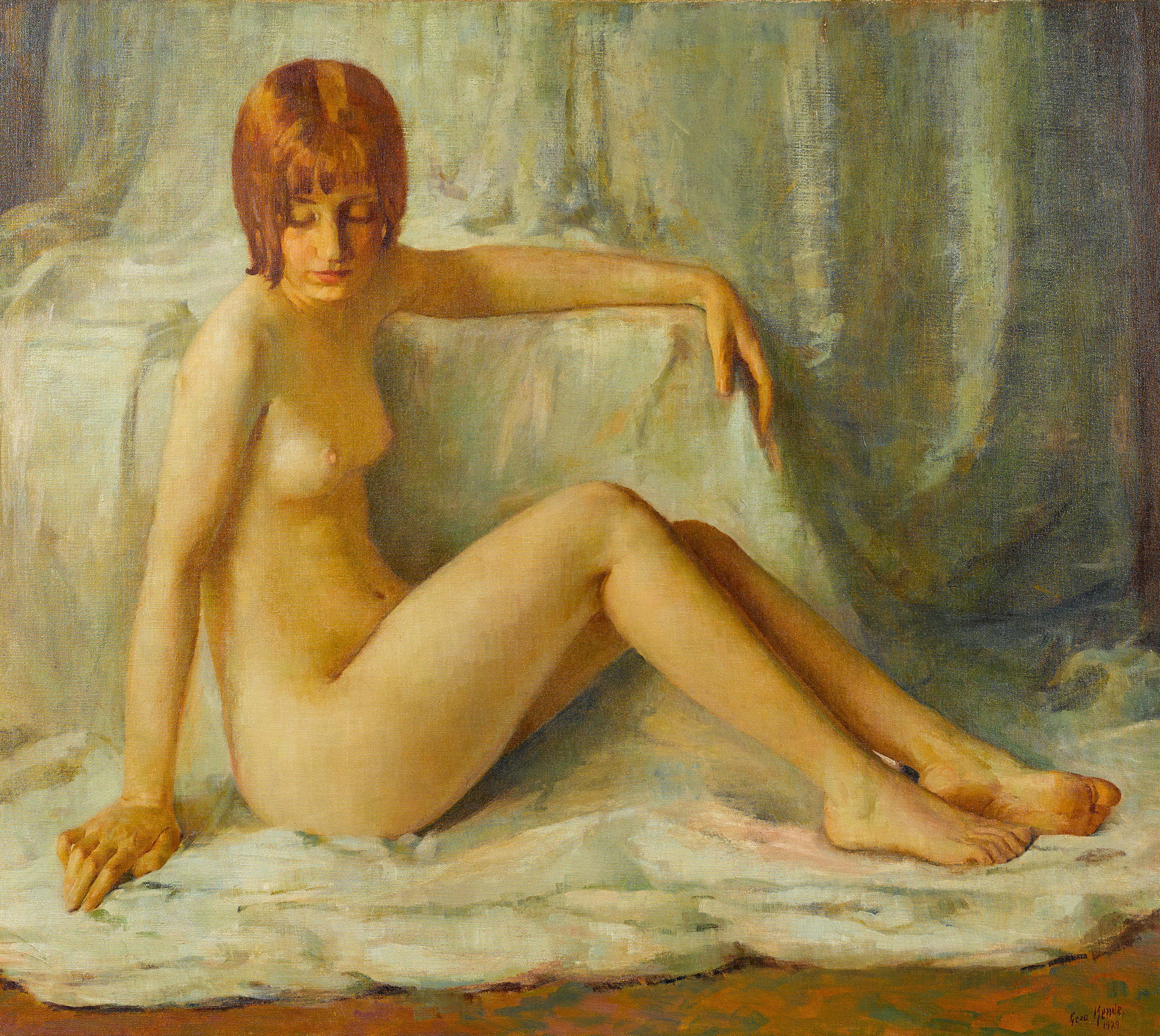 Depicting a nude Clara.