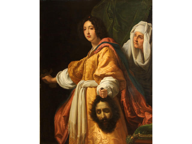 After Cristofano Allori Judith with the head of Holofernes 56 1/2 x 44 1/2in