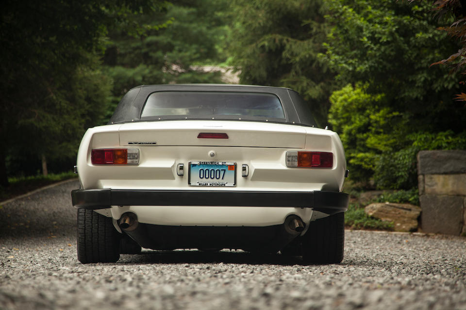 One-owner, less than 22,000 original miles,1986 Aston Martin V8 Volante  Chassis no. SCFCV81C1GTL15468 Engine no. V/585/5468/LFA