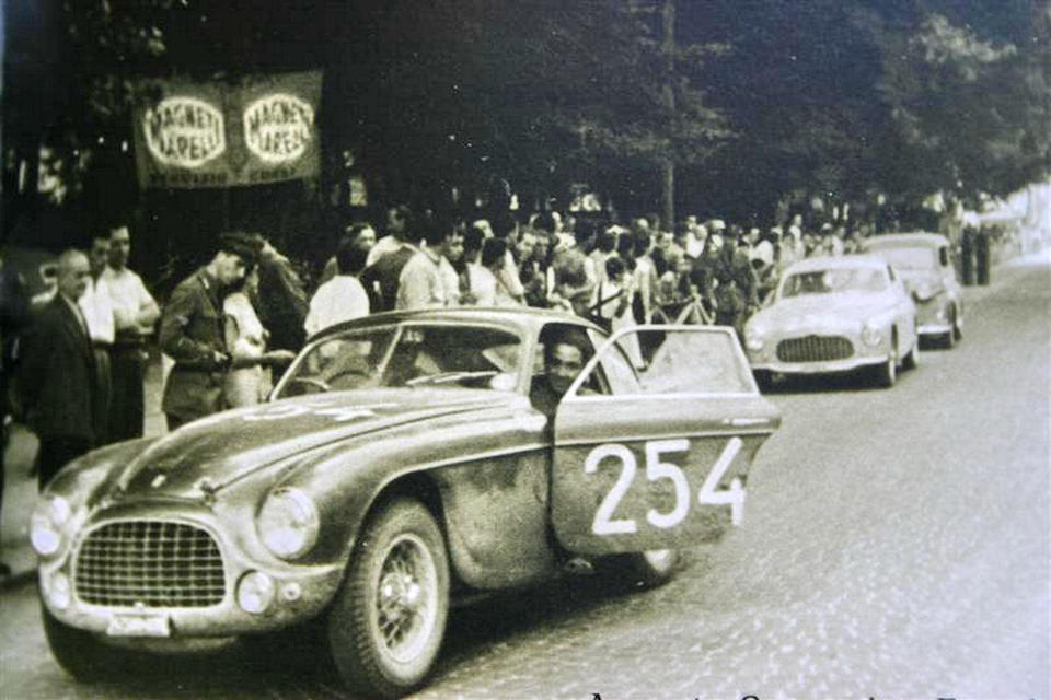 <i>The Tailor's Car &#8211; Ex-Augusto Caraceni and Count Antonio Naselli</i><br /><b>1951 Ferrari 212 Export Berlinetta  </b><br />Chassis no. 0088 E <br />Engine no. 0088 E