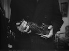 Thumbnail of The iconic lead statuette of the Maltese Falcon from the 1941 film of the same name image 3