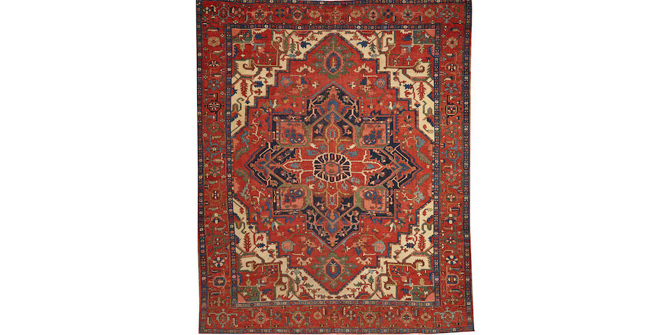 A Serapi carpet Northwest Persia size approximately 10ft. 1in. x 12ft. 5in.