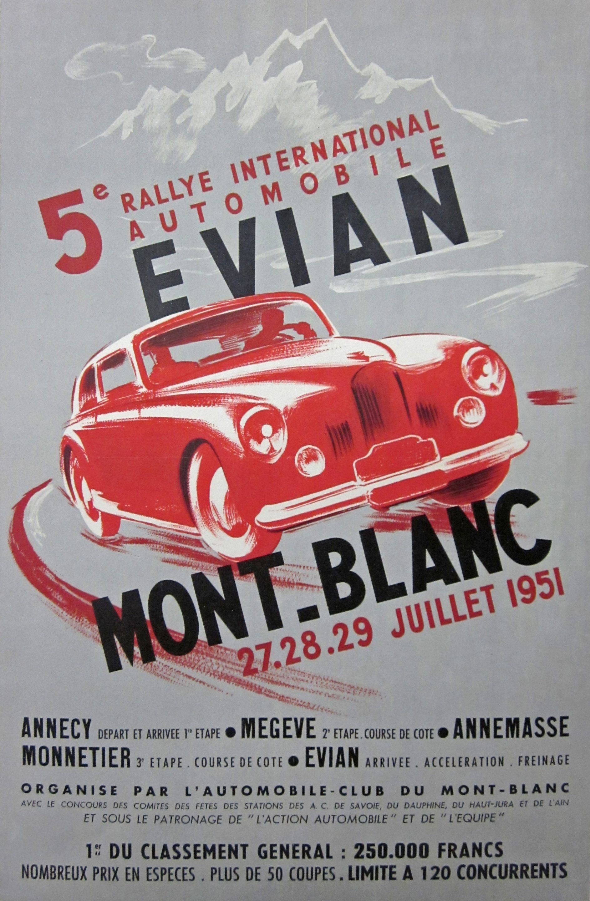 Bonhams Cars : A lot of two French racing posters,