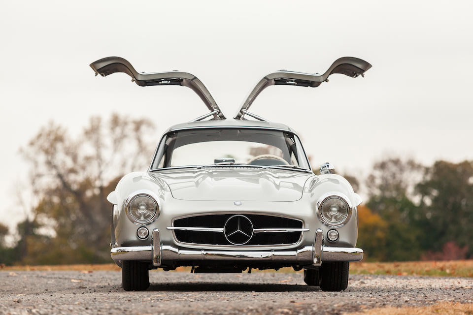 <b>1955 Mercedes-Benz 300SL Gullwing Coupe  </b><br />Chassis no. 198040.5500594 <br />Engine no. 198980.5500621