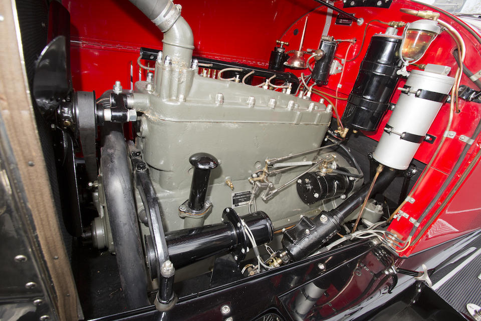 <i>Ex-Stanford Block</I><br /><b>1926 Kissel 6-55 Gold Bug Two-Passenger Speedster  </b><br />Engine no. 55-13294