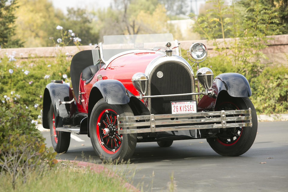 <i>Ex-Stanford Block</I><br /><b>1926 Kissel 6-55 Gold Bug Two-Passenger Speedster  </b><br />Engine no. 55-13294