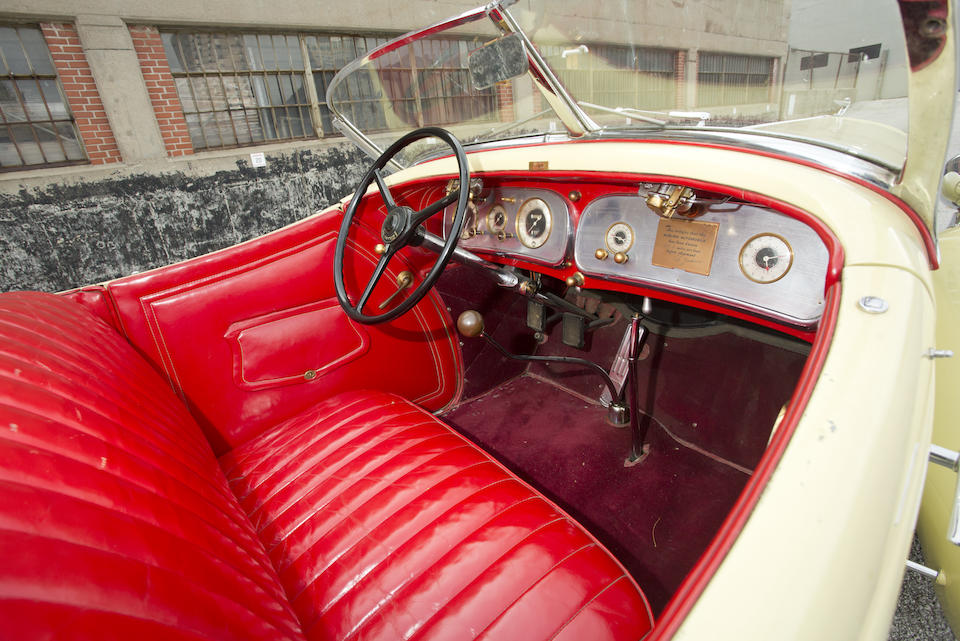 <i>In its present ownership since 1949</i><br /><b>1935 Auburn 851 Supercharged Boattail Speedster  </b><br />Chassis no. 32069E <br />Engine no. GH 4330