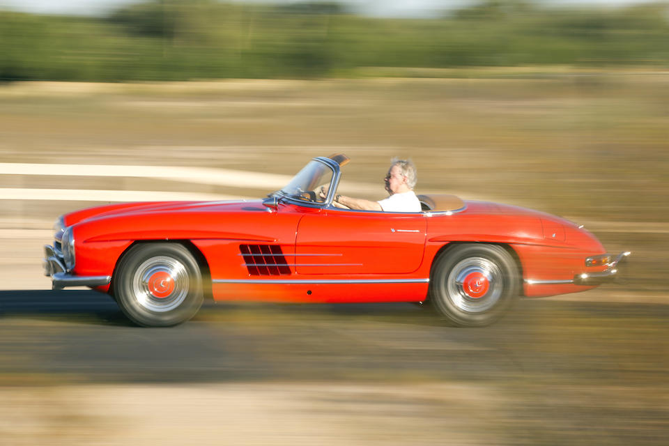 <b>1961 Mercedes-Benz 300SL Roadster with Hardtop</b>  <br />Chassis no. 198042-10-002795 <br />Engine no. 198980-10-002846
