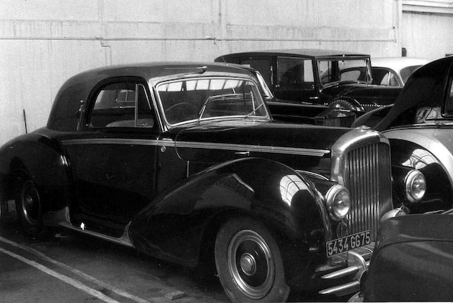 1947 Bentley  MK VI Coupe  Chassis no. B 9AJ Engine no. B 65 A image 3